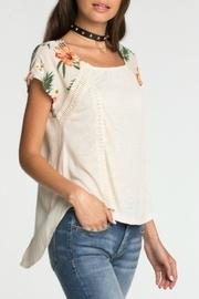 Tropical Shoulder Blouse