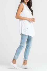  Distressed Slit Tank