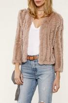  Blush Fur Jacket