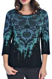  Black Floral Tee