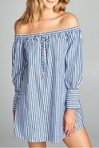  Shoulder Stripe Dress