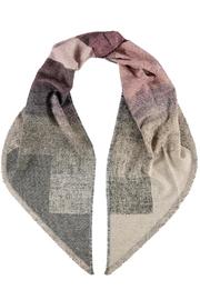  Ombre Block Rosewood Scarf