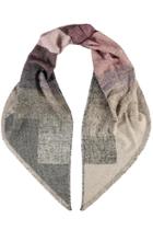  Ombre Block Rosewood Scarf