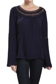  Lace Detail Blouse