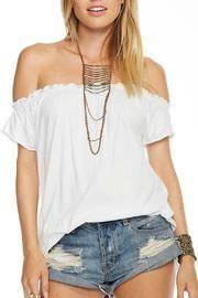  Shirred Boho Tee