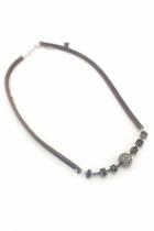  Hemative Leather Necklace