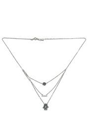  Three-tier Hamsa Necklace