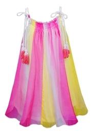 Chiffon Trapeze Dress