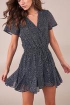  Heart Print Romper