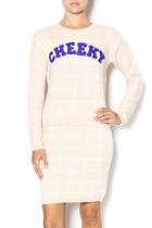  Cheeky Grid Sweater
