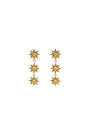  Triple Sunburst Earring