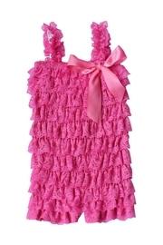  Lace Ruffled Romper