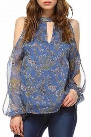  High-neck Blouse