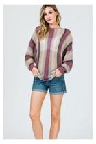  Multicolor Stripe Top