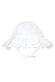  Eyelet Ruffle Sun Hat