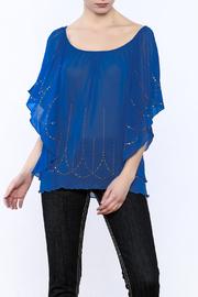  Blue Studded Blouse