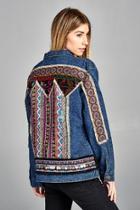  Embellish Embroidered Jacket.