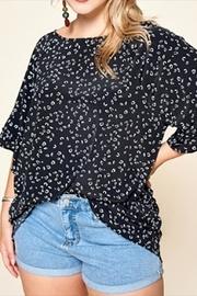  Ruffle Animal Blouse
