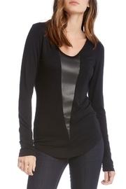  Leather Insert Top