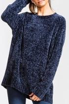  Midnight Chenille Sweater
