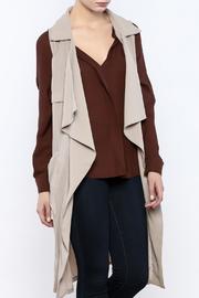  Taupe Trench Vest