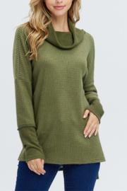  Ultra Soft Cowl Neck Sweater