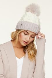  Amalie-t Fur Pom Pom Knit Hat