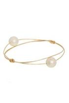  Bangle With Pearls
