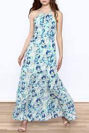  Pool Print Maxi Dress