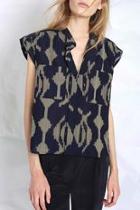  Thira Ikat Top