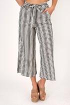  Belted Striped Pants