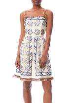  Pinwheel Raffia Dress