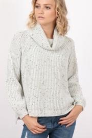  Cowl-neck Basic Sweater