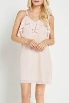  Ruffle Pink Dress