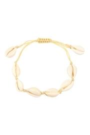  Sea-shell Charm-slide-bracelet