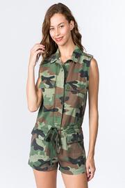  Camo Denim Romper