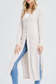  Thermal Long Cardigan