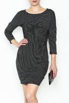  Waist Flattering Stripe Dress