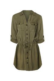 Olive Cargo Dress