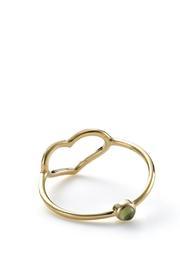  Peridot Gold Ring