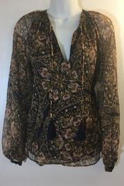  Silk Peasant Top