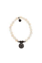  White Opal Cherub Bracelet