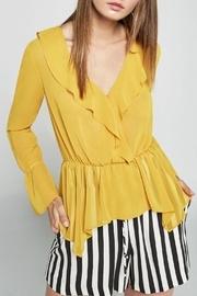  Chiffon Surplice Top