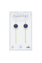  Lapis Chakra Earrings