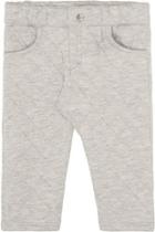  Grey Textured Sweatpants