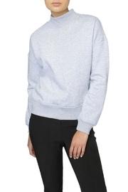  Grey Mockneck Sweatshirt