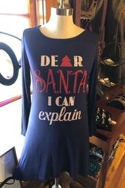  Navy Christmas Tunic