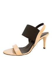  Beige Patent Sandal
