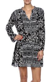  Black Print Tunic