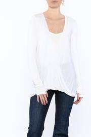  White Draping Top